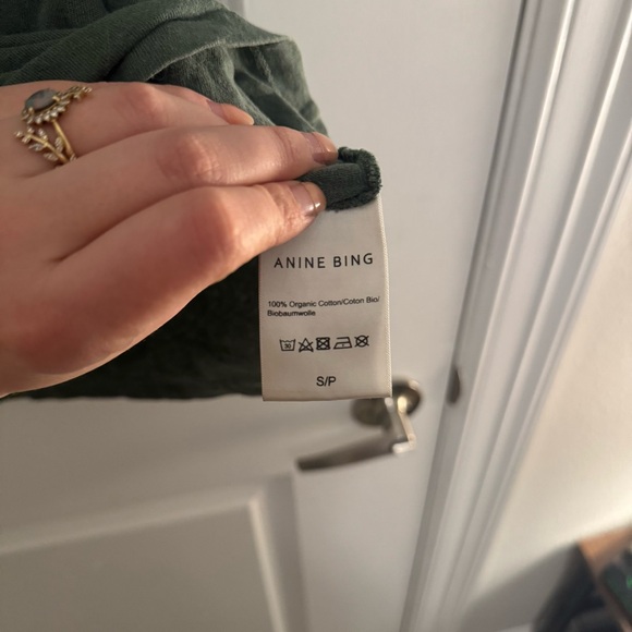 Anine Bing Ashton Tee - Picture 2 of 6